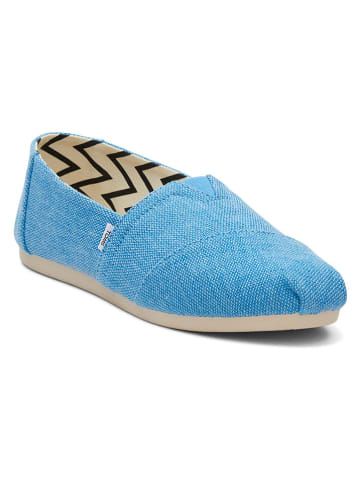 TOMS Espadryle w kolorze niebieskim