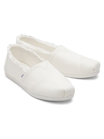 TOMS Espadryle w kolorze białym