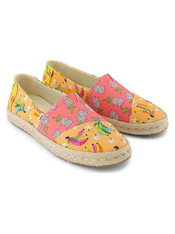 TOMS Espadryle w kolorze pomarańczowo-różowym