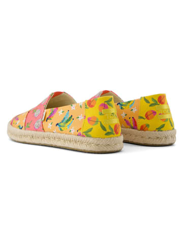 TOMS Espadryle w kolorze pomarańczowo-różowym