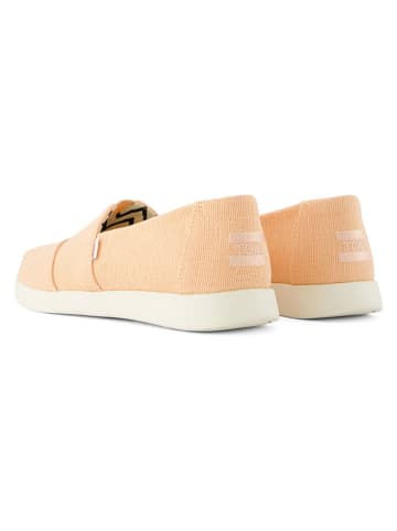 TOMS Espadryle w kolorze pomarańczowym