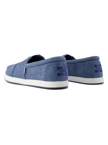 TOMS Espadryle w kolorze niebieskim