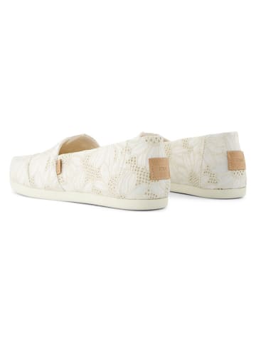 TOMS Espadrilles in Creme
