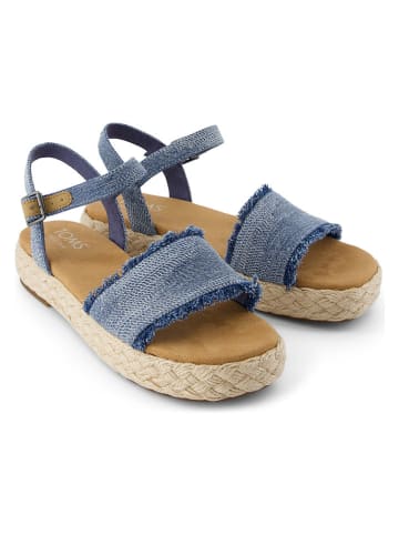 TOMS Sandalen blauw