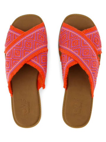TOMS Slippers oranje
