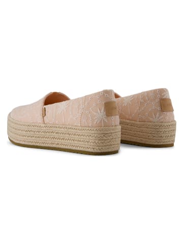 TOMS Espadryle w kolorze beżowym