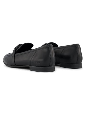 TOMS Leren mocassins zwart