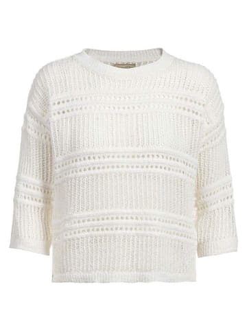 Herrlicher Sweter "Jannin" w kolorze białym
