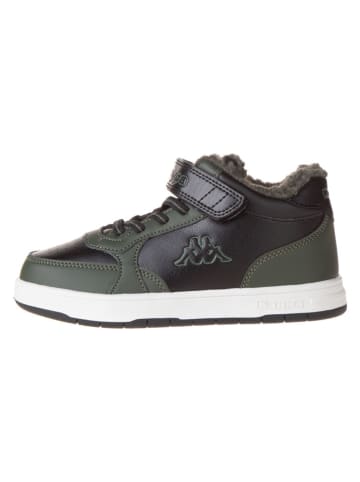 Kappa Sneakers "Kora" in Schwarz/ Khaki