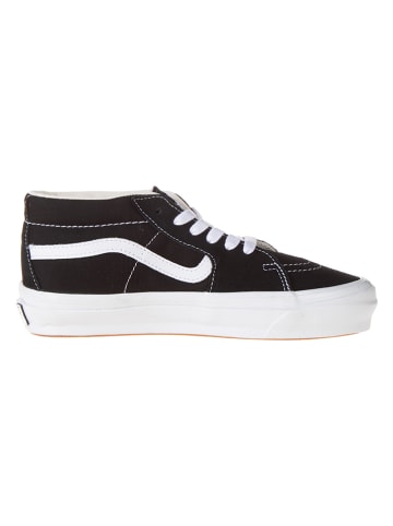 Vans Leren sneakers "Sk8-Mid" zwart