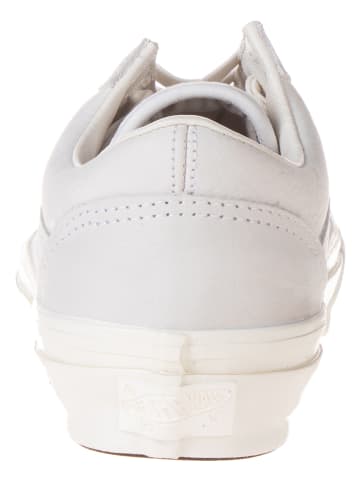 Vans Leren sneakers "Old Skool" wit