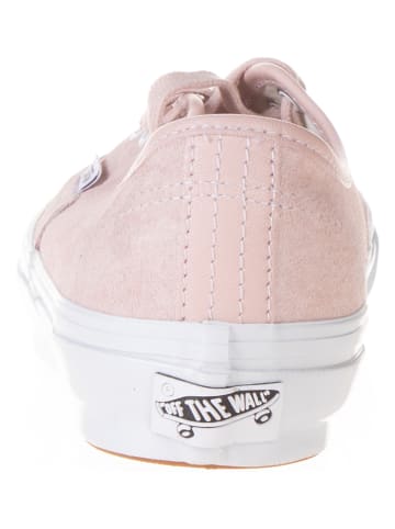 Vans Leren sneakers "Authentic" lichtroze