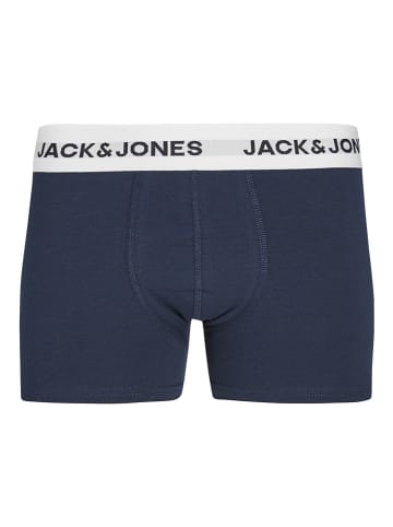 JACK & JONES Junior 5er-Set: Boxershorts in Schwarz/ Dunkelblau/ Khaki