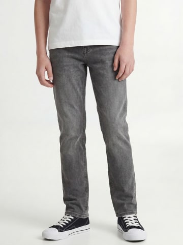 JACK & JONES Junior Spijkerbroek "Clark" - slim fit - grijs