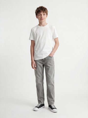 JACK & JONES Junior Dżinsy "Chris" - Slim fit - w kolorze jasnoszarym