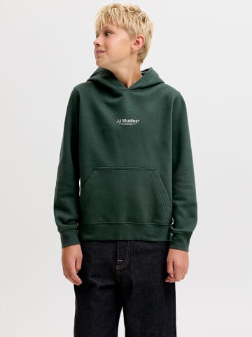 JACK & JONES Junior Hoodie "Soho" in Dunkelgrün