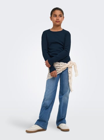 KIDS ONLY Longsleeve "Lucky" donkerblauw