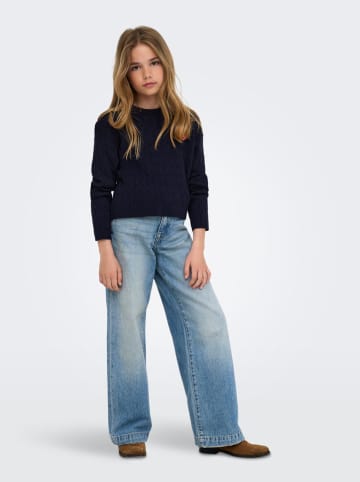 KIDS ONLY Sweter "Gibi" w kolorze granatowym