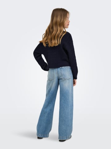 KIDS ONLY Sweter "Gibi" w kolorze granatowym