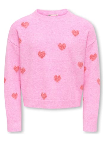 KIDS ONLY Pullover "Rica" in Rosa