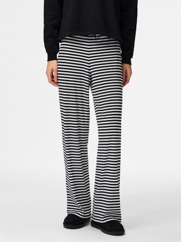 Pieces Broek wit/zwart