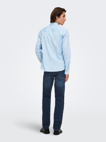 ONLY & SONS Spijkerbroek "Onsweft" - regular fit - donkerblauw