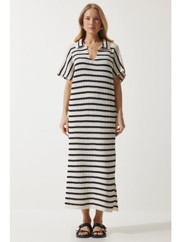 trendyol Jurk wit/zwart
