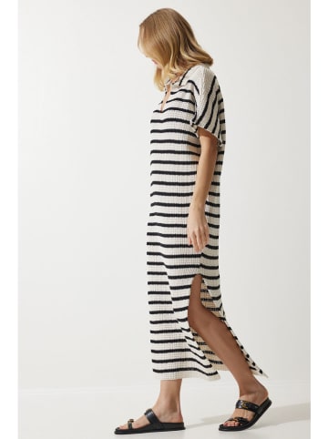trendyol Jurk wit/zwart