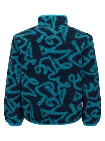 Trollkids Fleece vest "Lyngdal" donkerblauw