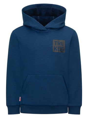 Trollkids Hoodie "Rosfjord" donkerblauw