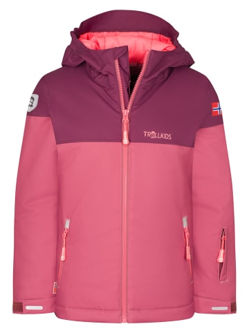 Trollkids Ski-/snowboardjas "Hallingdal" lichtroze/paars