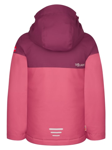 Trollkids Ski-/ Snowboardjacke "Hallingdal" in Rosa/ Lila