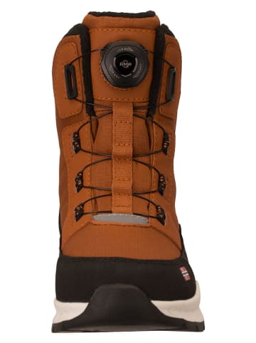 Trollkids Winterboots "Torvik" in Hellbraun/ Schwarz