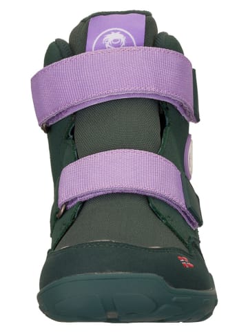 Trollkids Buty barefoot "Lyngdal" w kolorze zielonym