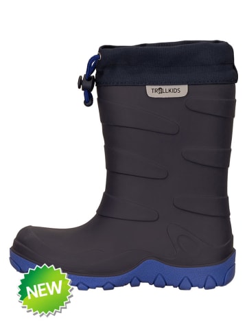 Trollkids Thermo-Gummistiefel "Torsvag" in Schwarz