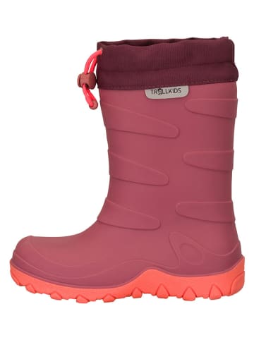 Trollkids Thermo-Gummistiefel "Torsvag" in Pink
