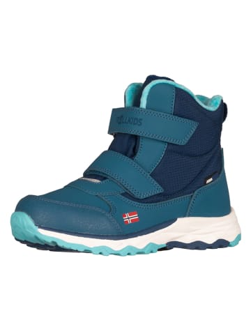 Trollkids Winterboots "Hafjell" in Blau