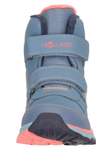 Trollkids Winterboots "Hafjell" in Hellblau
