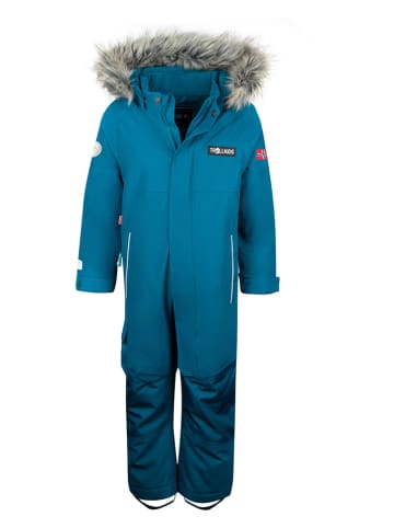 Trollkids Kombinezon zimowy "Kirkenes" w kolorze morskim