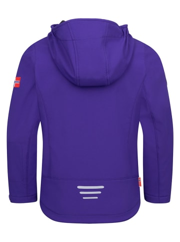 Trollkids Softshelljas "Oslofjord" blauw