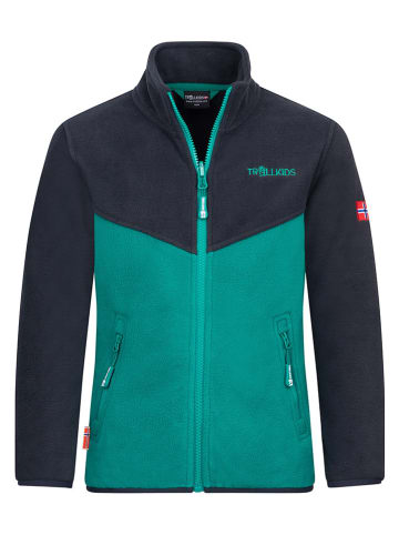 Trollkids Fleecejacke "Oppdal XT" in Schwarz