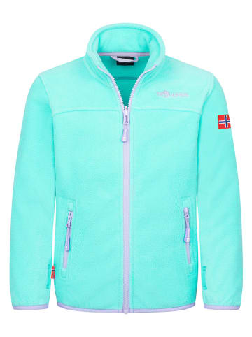 Trollkids Fleecejacke "Oppdal XT" in Türkis