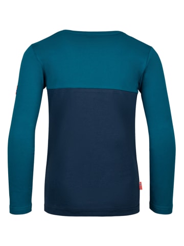 Trollkids Functioneel shirt "Bergen" donkerblauw