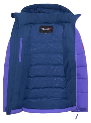 Trollkids Winterjacke "Gryllefjord" in Lila/ Blau