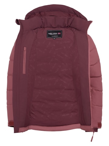Trollkids Winterjas "Gryllefjord" lichtroze/rood