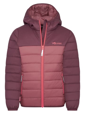 Trollkids Steppjacke "Eikefjord" in Rosa/ Lila