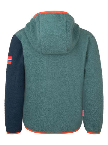Trollkids Fleecejacke "Aurlandsfjord" in Türkis