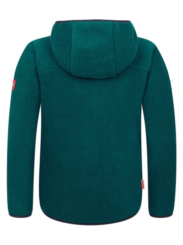 Trollkids Fleece vest "Aurlandsfjord" groen