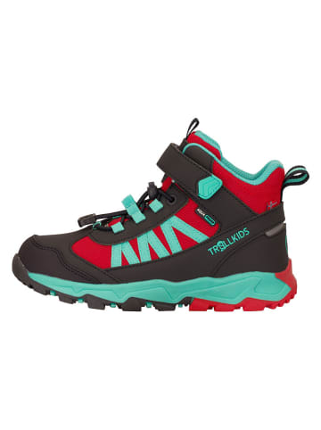 Trollkids Trekkingschuhe "Tronfjell" in Schwarz/ Türkis