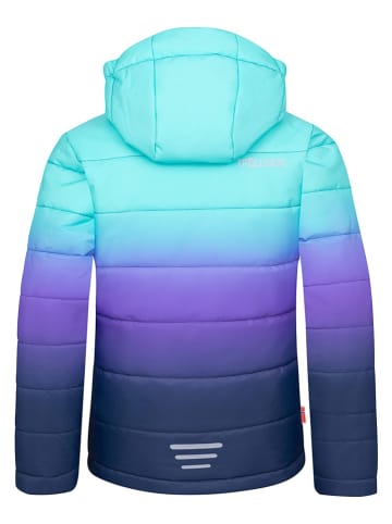 Trollkids Ski-/ Snowboardjacke "Hemsedal" in Türkis/ Dunkelblau